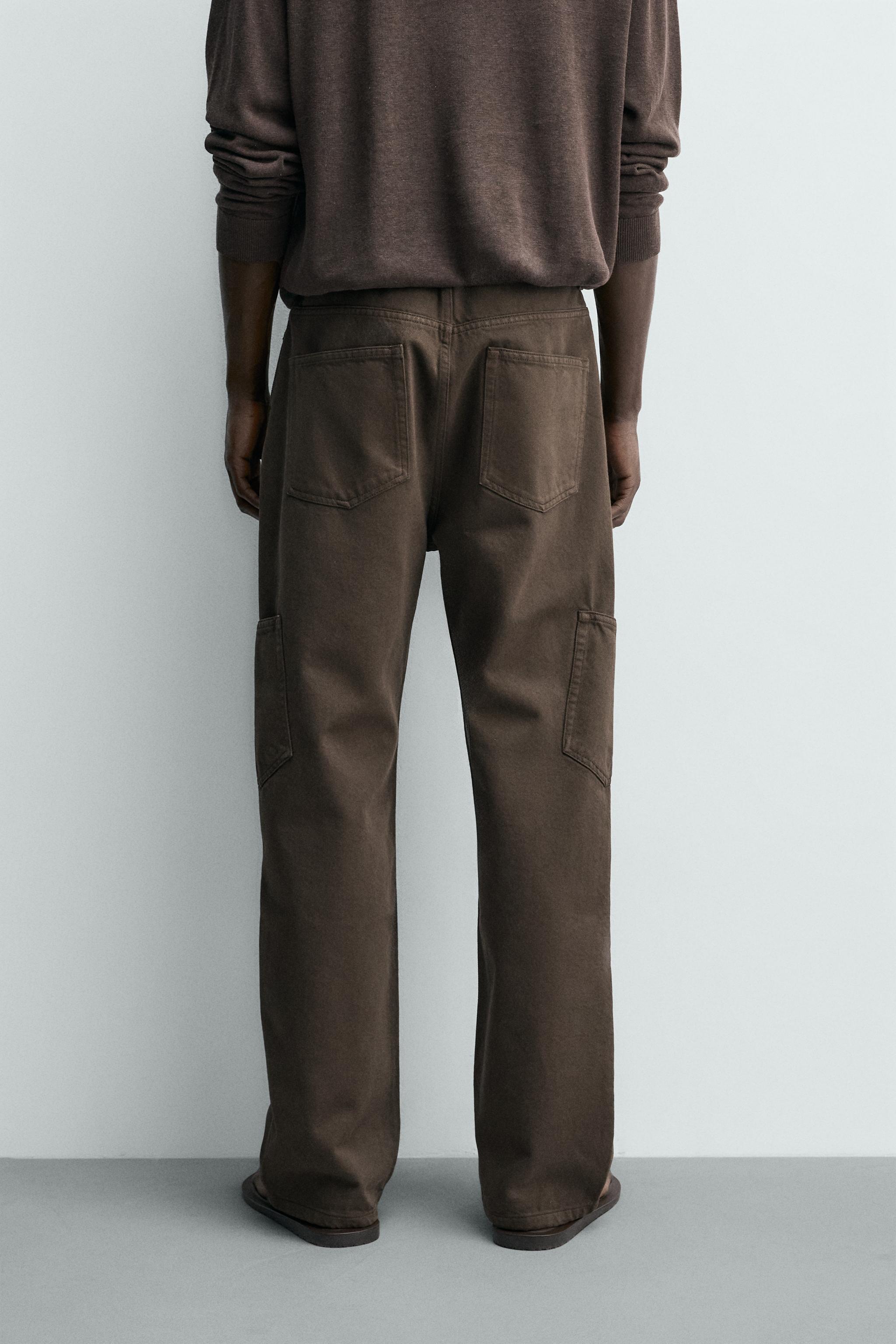STRAIGHT FIT CARGO PANTS